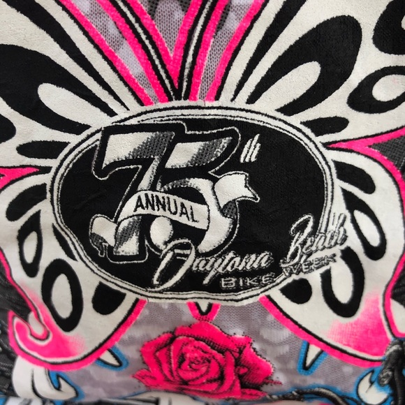 Daytona Bike Week 2016 Burnout Hoodie T Shirt - Picture 8 of 12